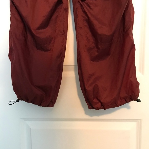 Free People Red Ripple Sport Pants XS parachute - Picture 6 of 7